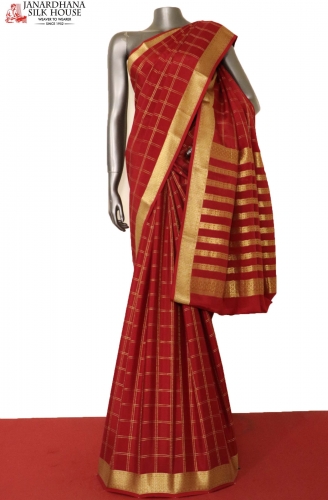Pure Mysore Crepe Silk Saree 